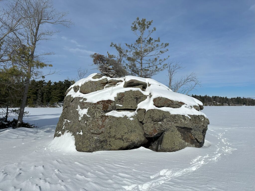 winter rock